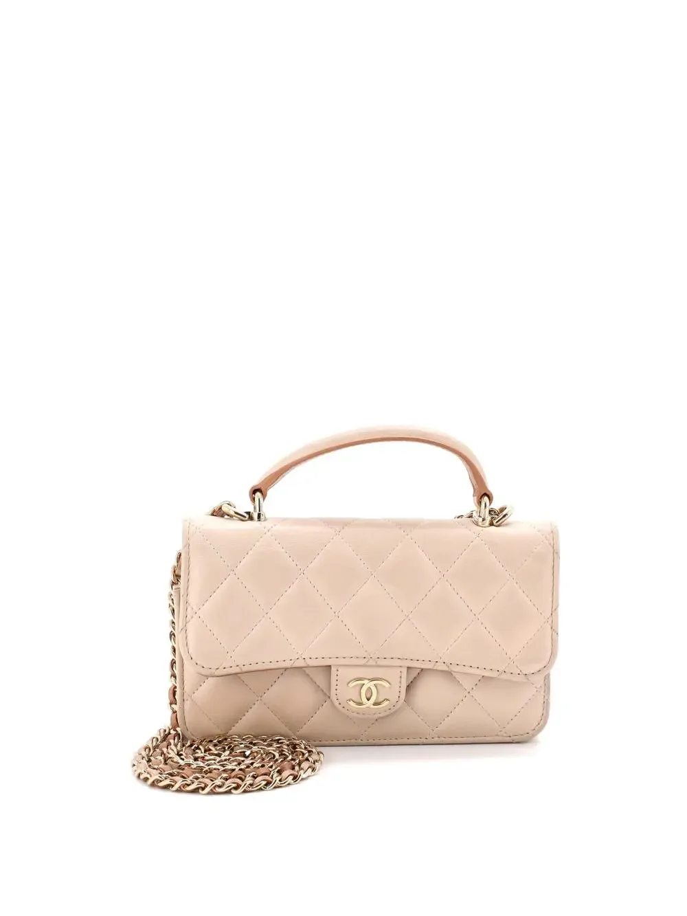 Chanel Classic Top Handle Flap Phone #268020C48B